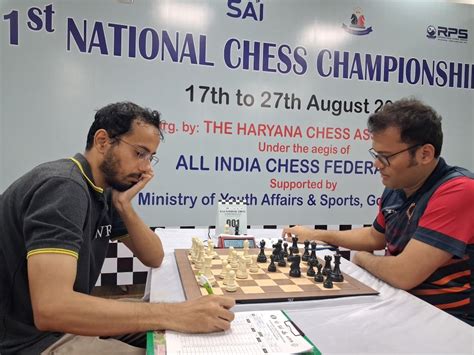 chess results calendar|Karthik Venkataraman wins 61st India Championship.